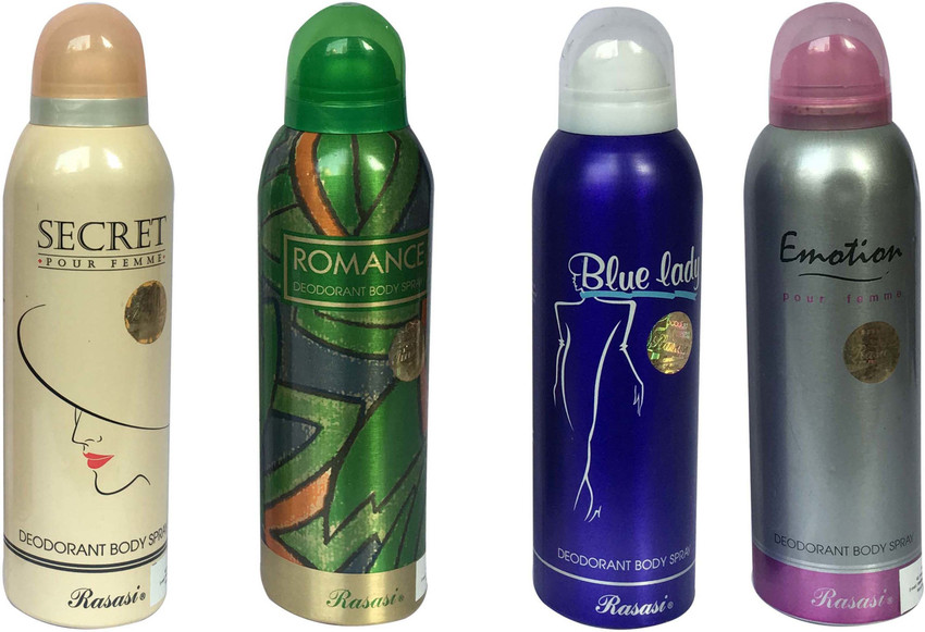 Rasasi romance body store spray
