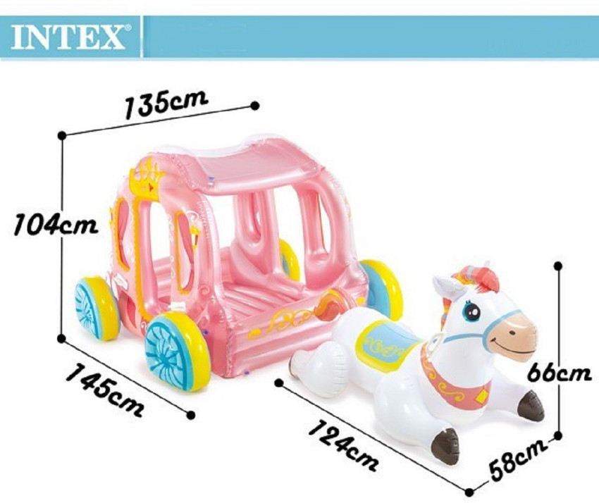 Princess carriage pool float clearance