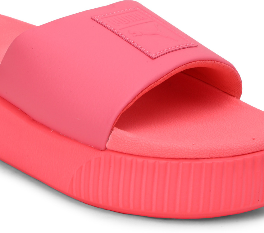 Puma platform online slides pink