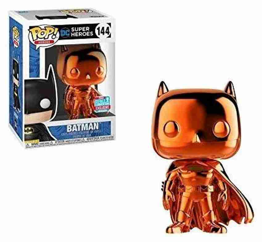 Pop Vinyl DC Heroes Orange Chrome Batman 144 DC Heroes Orange