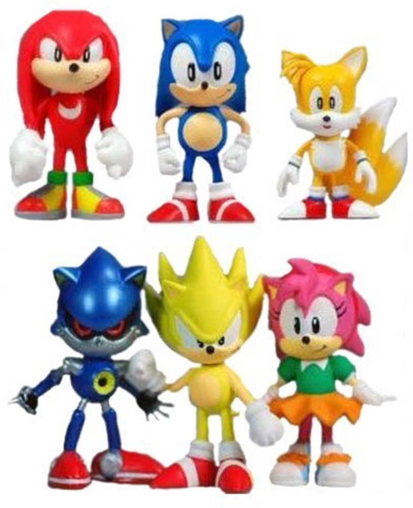 SONIC THE HEDGEHOG Set of characters | Sonic and friends cake toppers