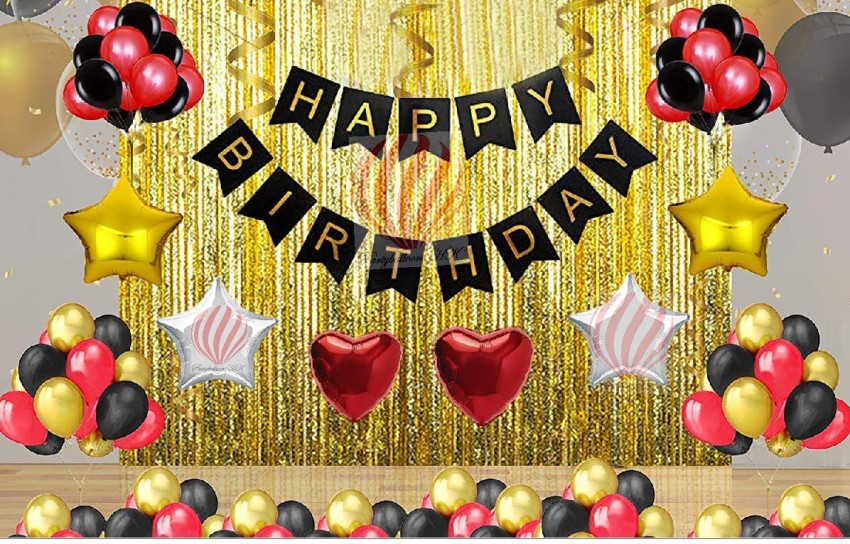Flipkart.com | PartyballoonsHK Printed Happy Birthday Party ...