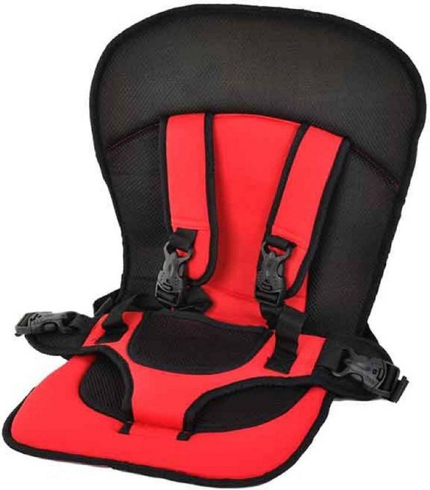 KASHUJ Car Cushion Seat with Safety Belt for Small Kids Babies Baby Carrie Baby Car Seat