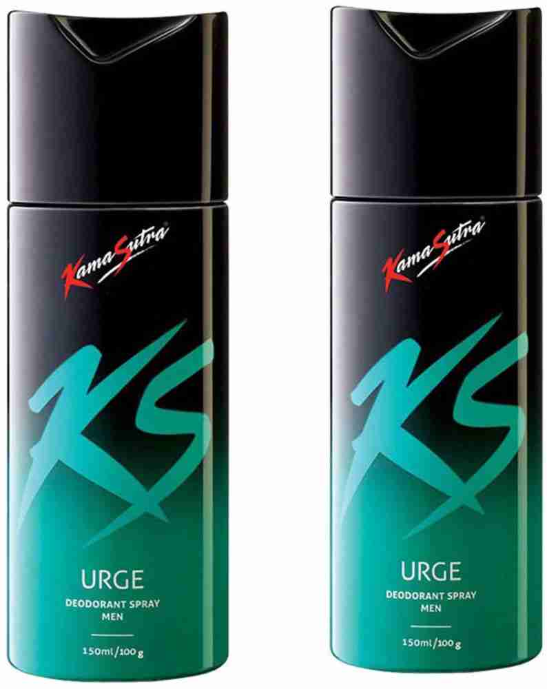 Kamasutra URGE 150 ML 2PC SET Deodorant Spray For Men Price in