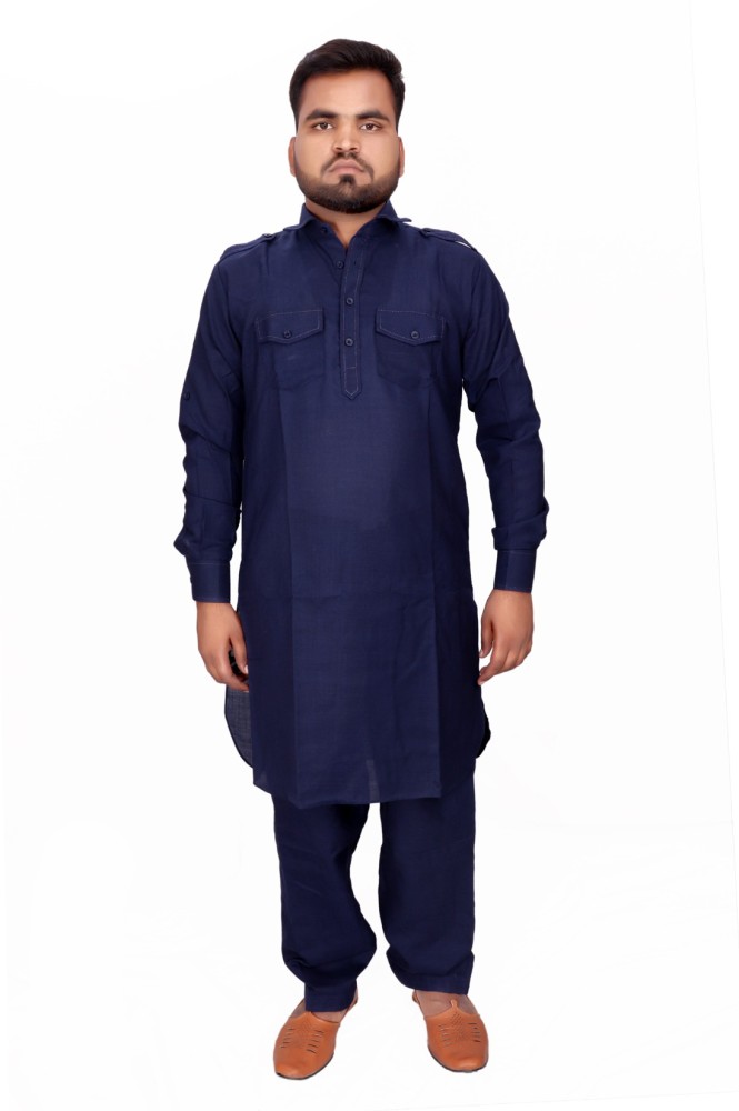 Rajasthani Handmade Men Kurta Pyjama Set Buy Rajasthani Handmade