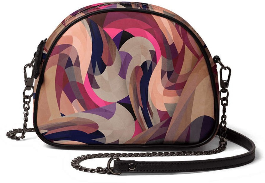 DailyObjects Multicolor Sling Bag SAFE DVN ARCH CROSSBODY BAG