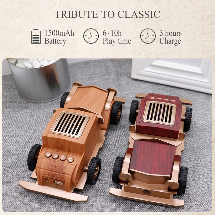 Buy TECHGEAR WIRELESS Car Shape Speaker Music Apollo B2 Vintage