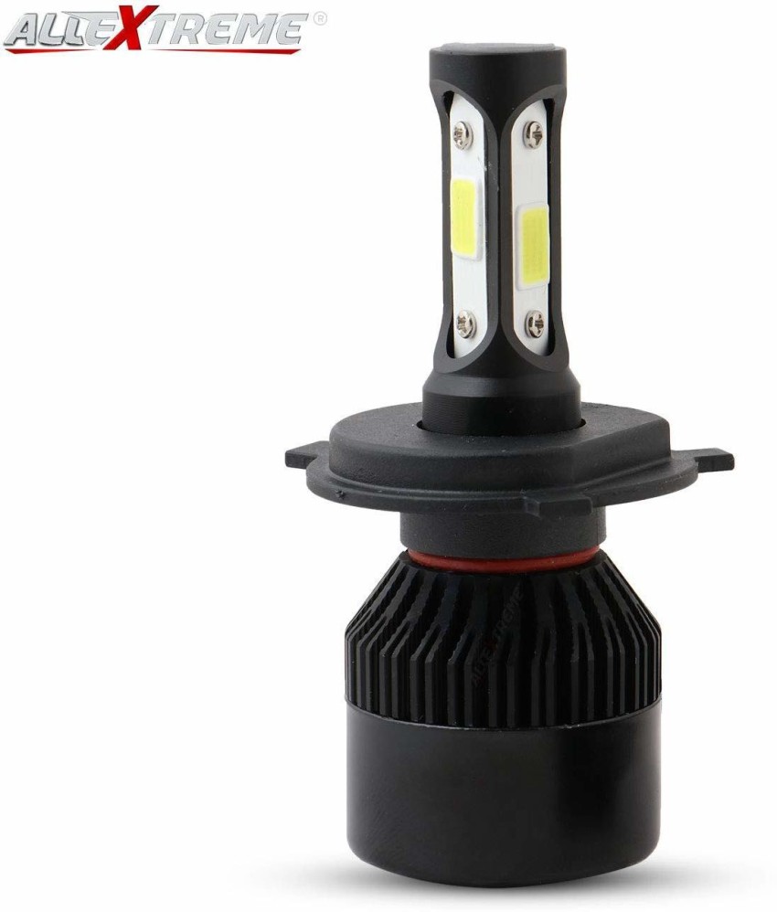 BIKE WORLDS 3 Side H4 LED Headlight Bulb with Cooling Fan Head lamp Headlight Motorbike Car LED 12 V 55 W Price in India Buy BIKE WORLDS 3 Side H4 LED