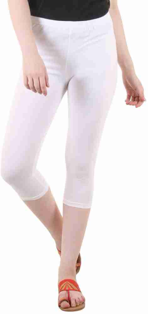 Ladies white sales capri leggings