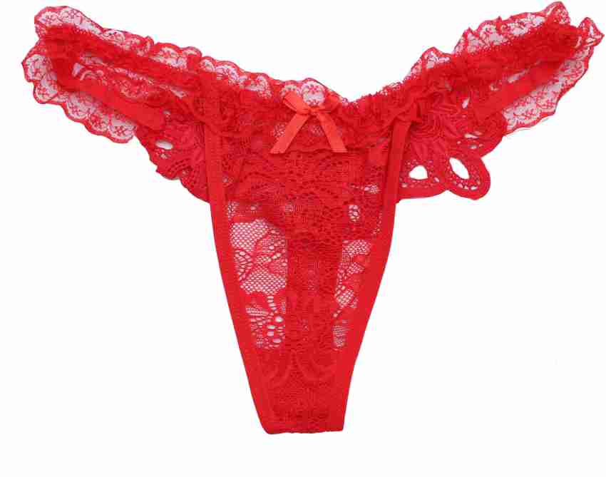 Viral Girl Women Thong Red Panty - Buy Viral Girl Women Thong Red