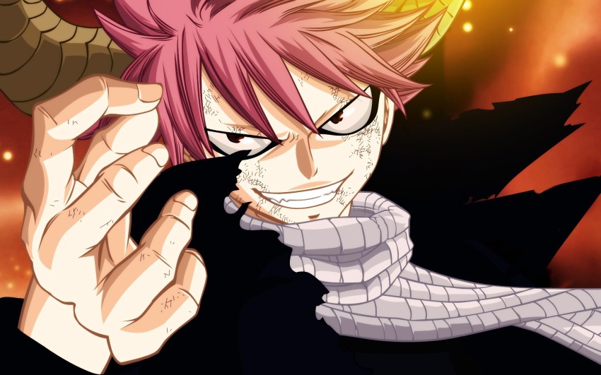 Anime Fairy Tail Natsu The Salamander Poster in India