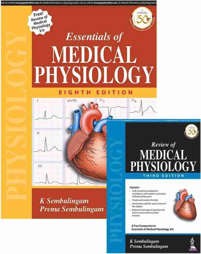 Essentials Of Medical Physiology By K Sembulingam 2019