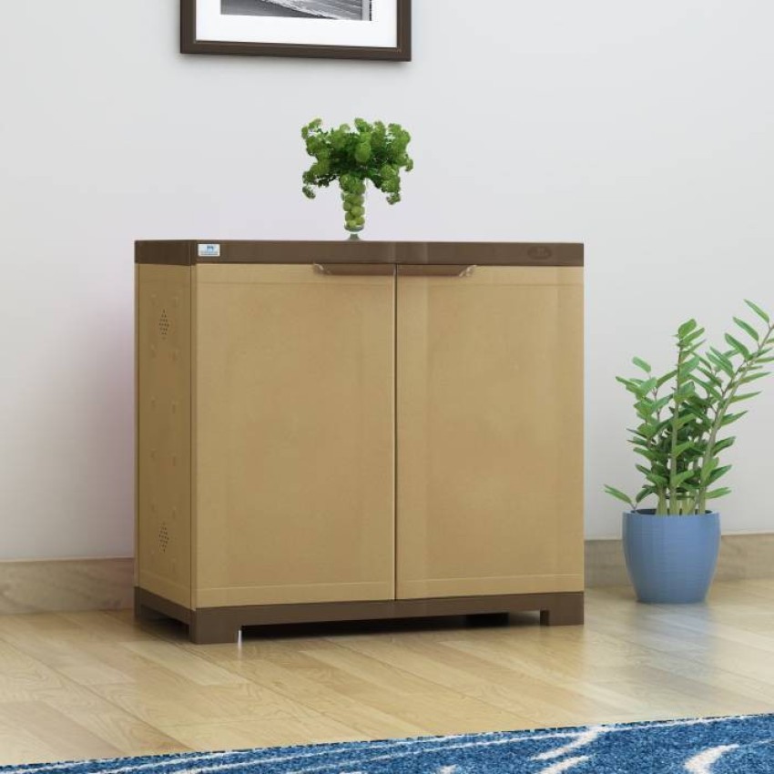 Buy Easton Shoe Cabinet in Rosewood Finish at 20% OFF by Nilkamal |  Pepperfry