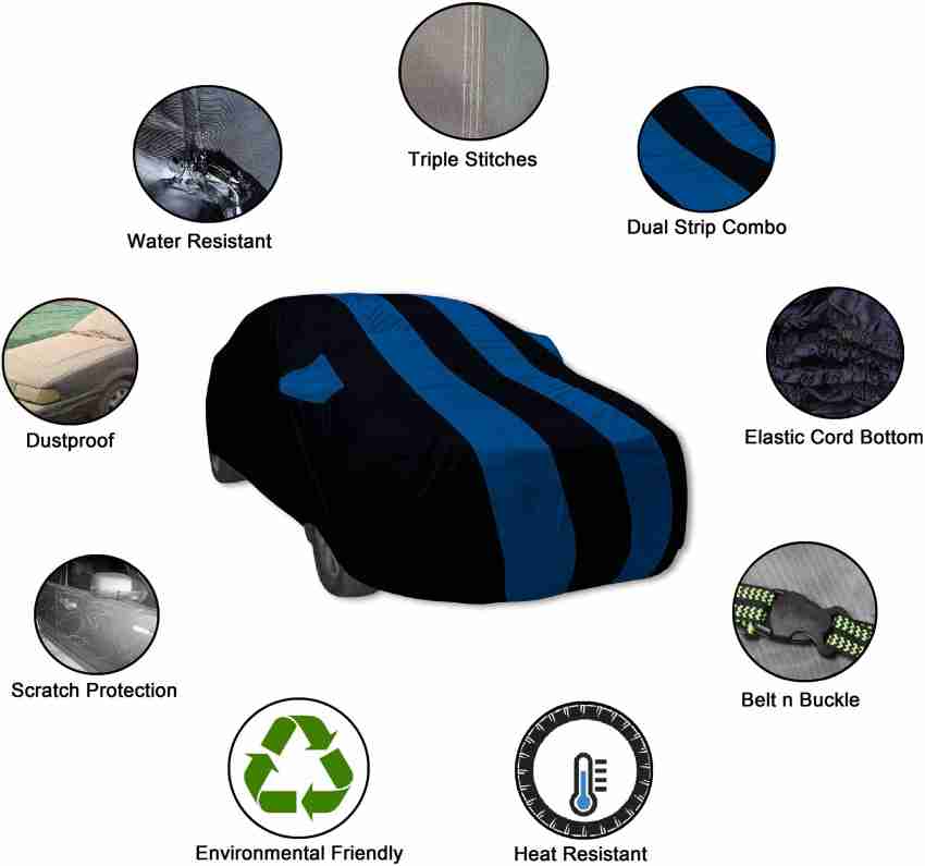 Buy Auto Hub Car Cover Compatible with Ford Fiesta with Mirror