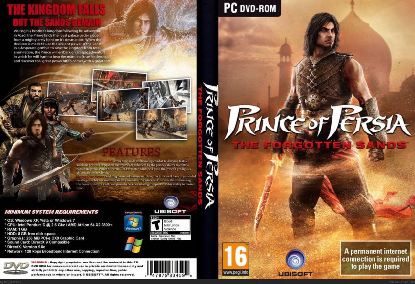 Prince Of Persia Games Collection, The Sands of Time, The Forgotten Sands,  The Two Thrones and Warrior Within PC Game Offline DVD Installation  (Regular) Price in India - Buy Prince Of Persia