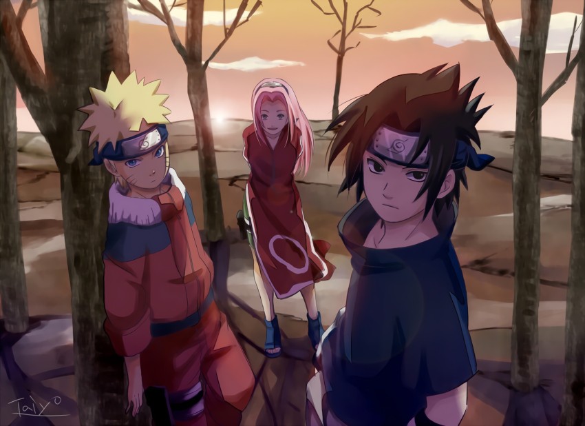 Naruto, Sasuke Uchiha x Sakura Haruno