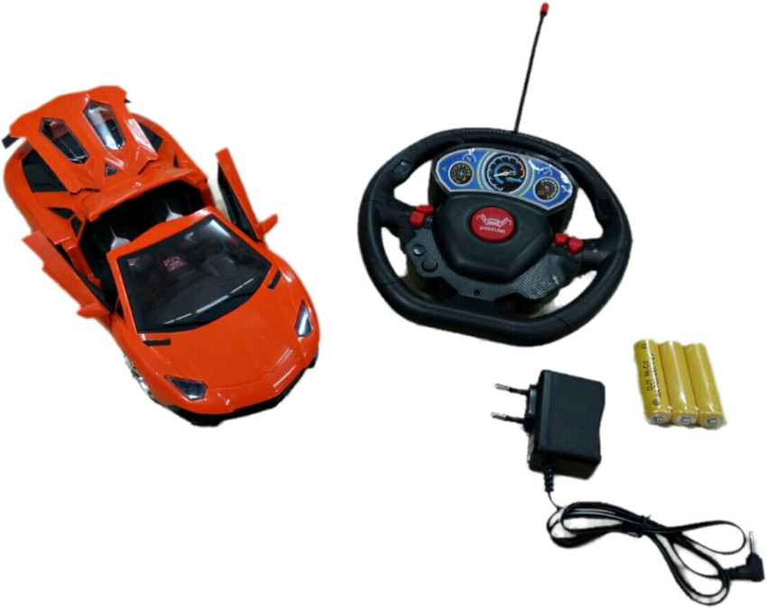 Toy car with steering wheel discount on roof