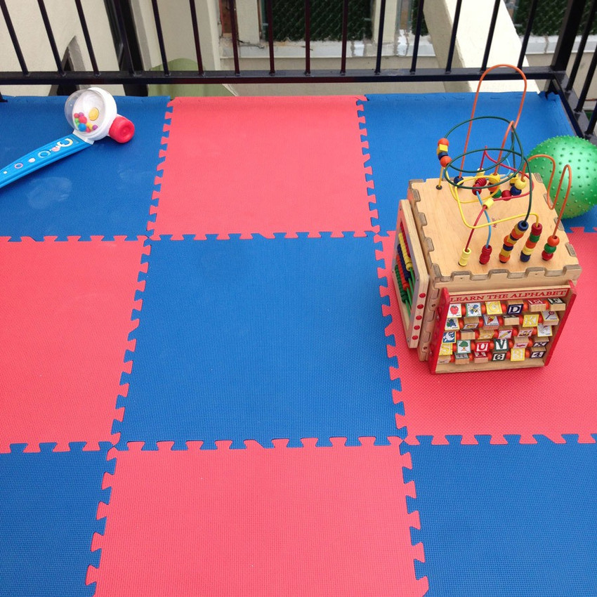 SAMPADA Bauzooka EVA Foam Interlocking Tiles Floor Mats for Gym