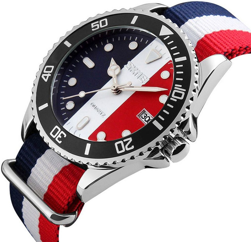 Buy SKMEI Analog Watch For Men 9133 Multicolor 3 Dial and