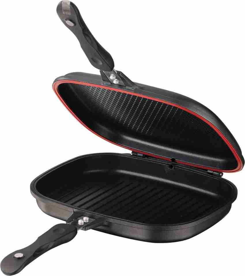 Buy VINOD Zest Plus Non Stick Double Griller with magnetic