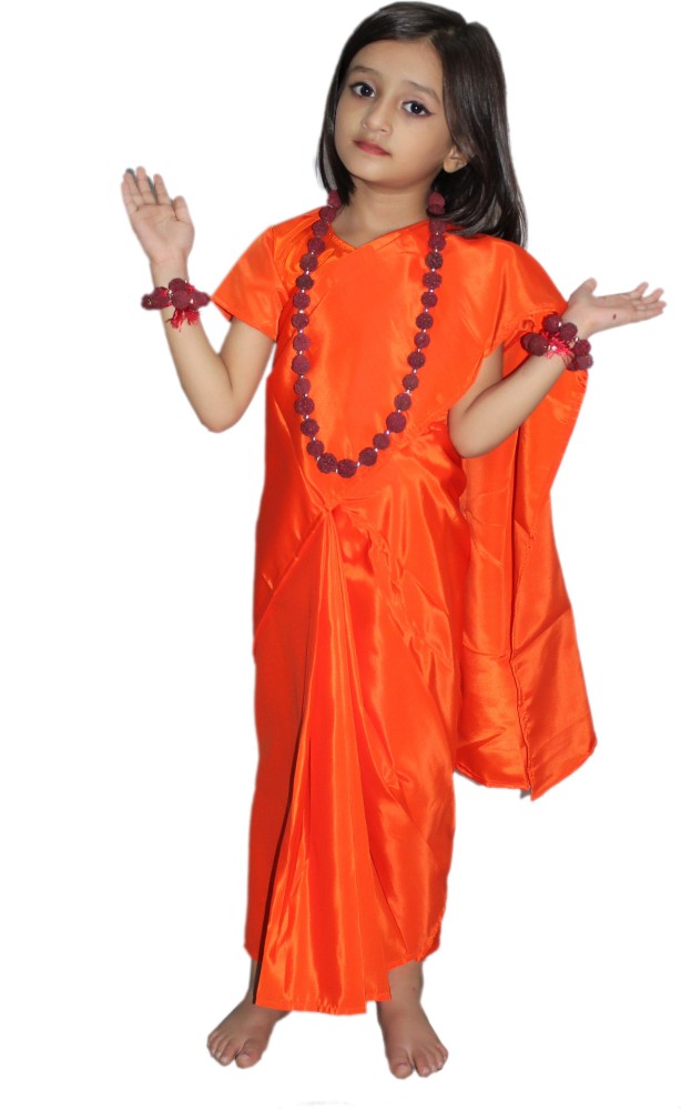 KAKU FANCY DRESSES Meerabai Costume Mythological Character For Kids School Annual function Theme Party Competition Stage Shows Dress 5 6 years Kids Costume Wear Price in India Buy KAKU FANCY DRESSES M...