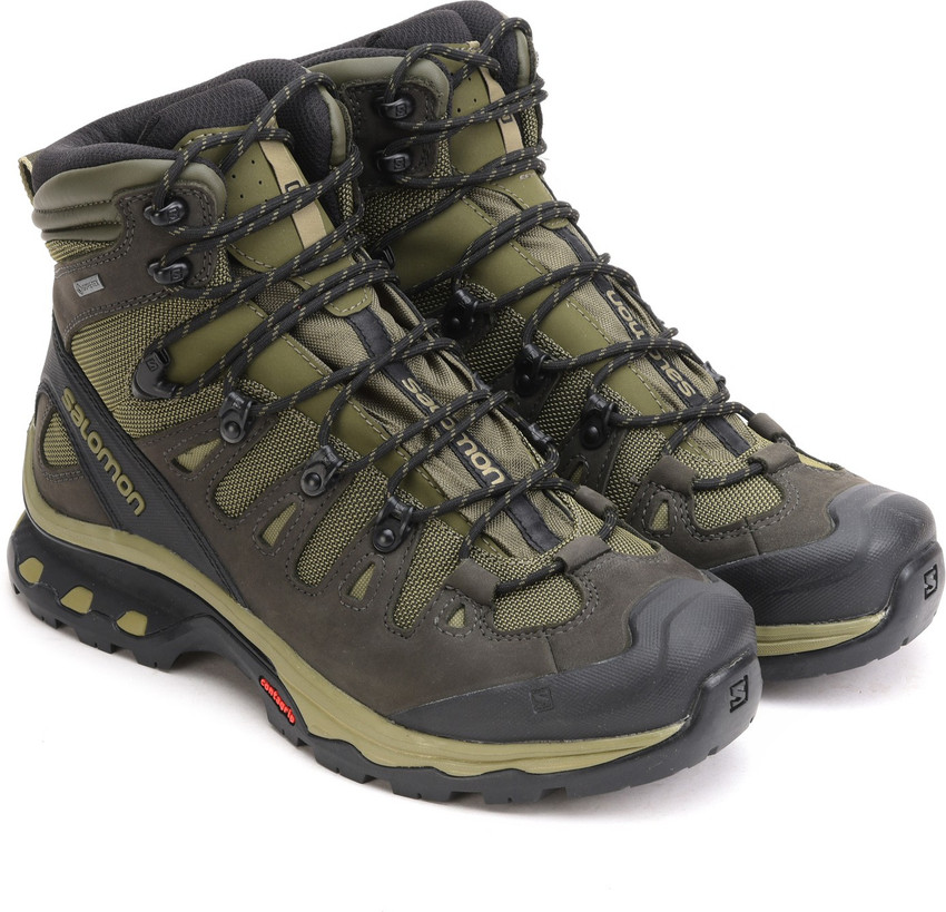 SALOMON Quest 4D 3 GTX Waterproof Mid Ankle Outdoors For Men - Buy SALOMON  Quest 4D 3 GTX Waterproof Mid Ankle Outdoors For Men Online at Best Price -  Shop Online for