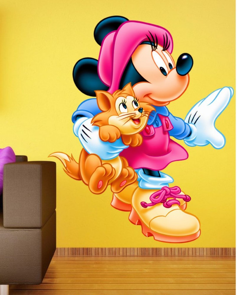 Minnie Mouse rose - 160 x 110 cm - Disney