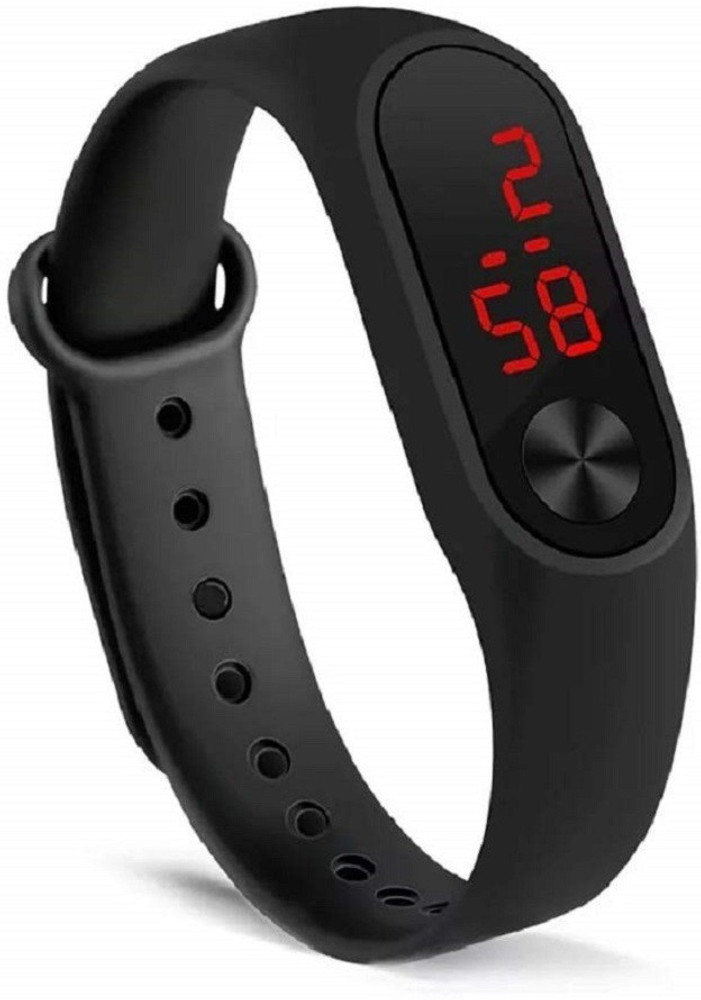 jai malhar enterprise RES L RED Digital Watch For Boys Girls