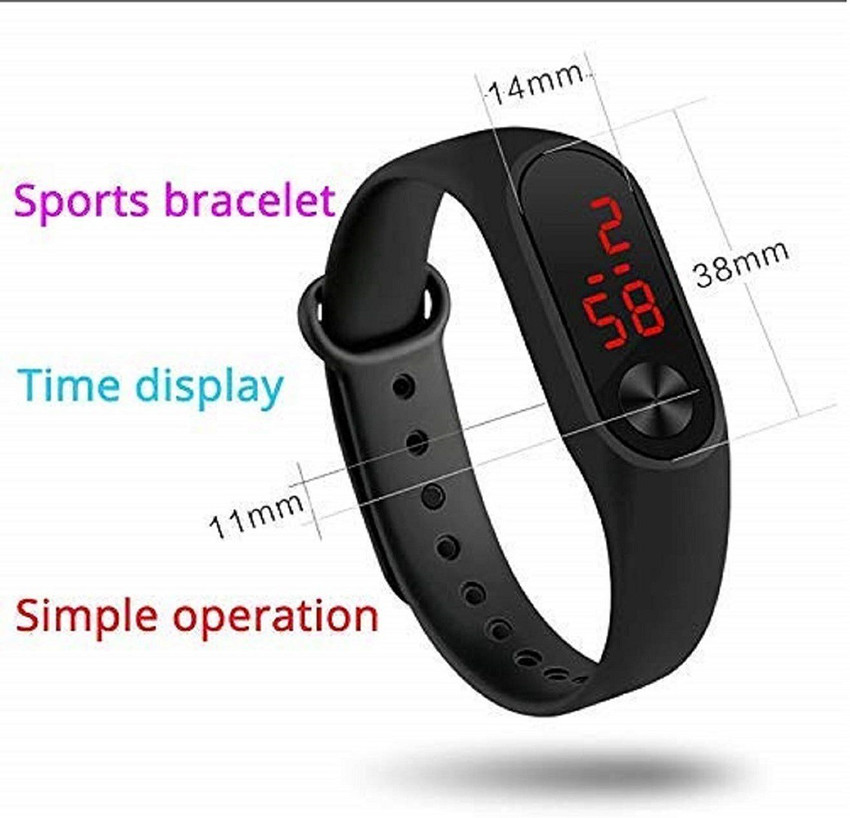 Mi digital best sale watch for girls
