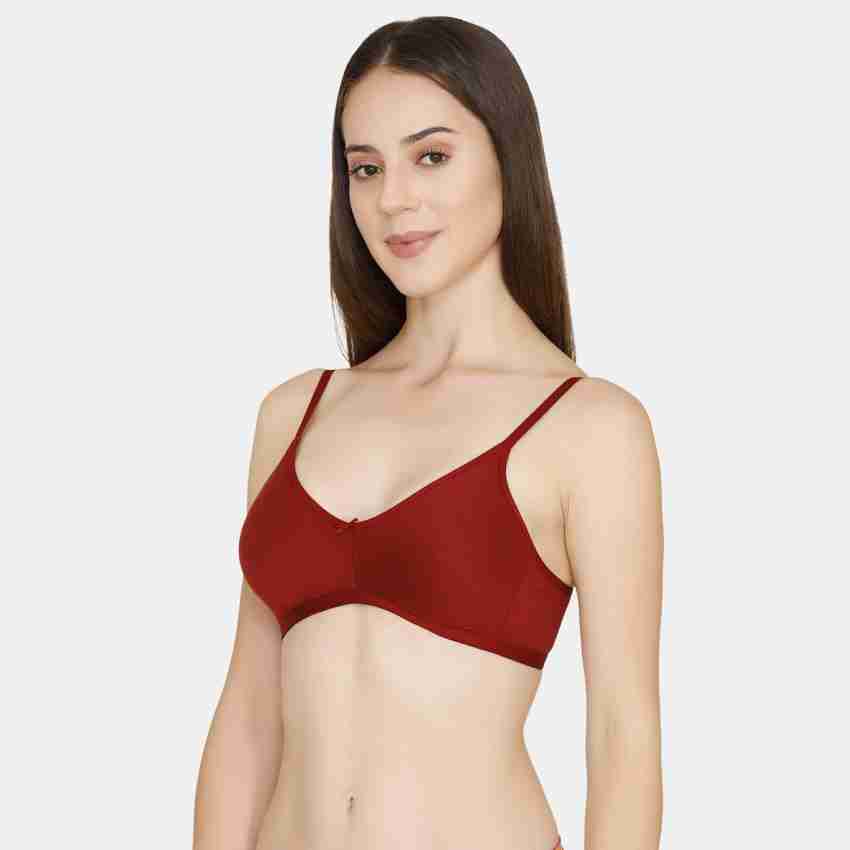 Buy online Blue Solid T-shirt Bra from lingerie for Women by Rosaline By  Zivame for ₹210 at 65% off