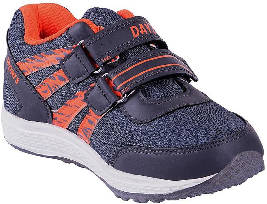 Boys velcro running shoes clearance