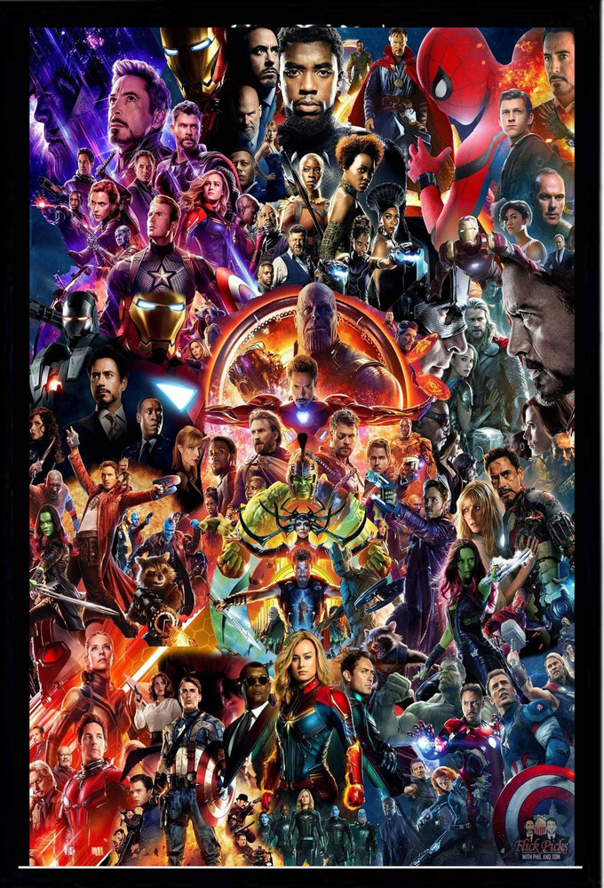 Avengers: Endgame Movie Posters Mural - Officially Licensed Marvel