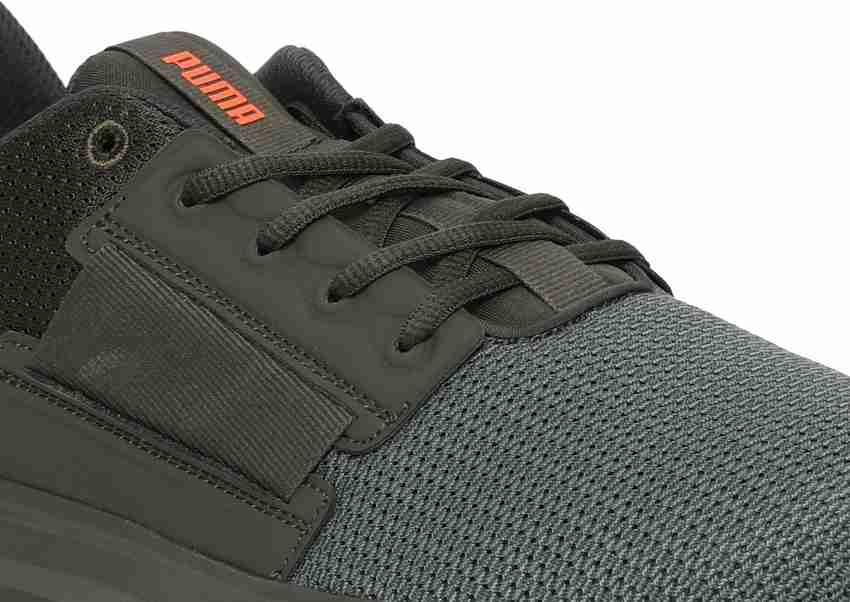 PUMA Enzo Street Adults Male green Contemporary Essentials Running