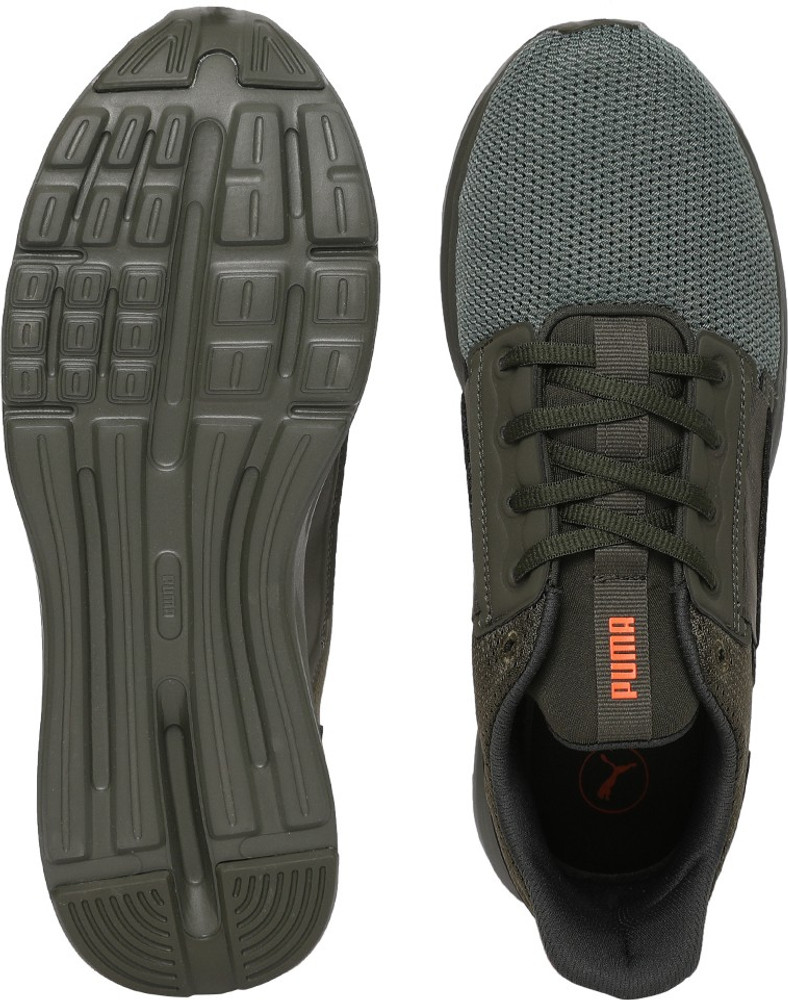 PUMA Enzo Street Adults Male green Contemporary Essentials Running