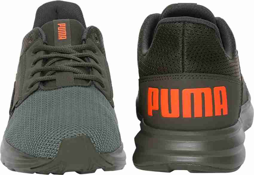 PUMA Enzo Street Adults Male green Contemporary Essentials Running