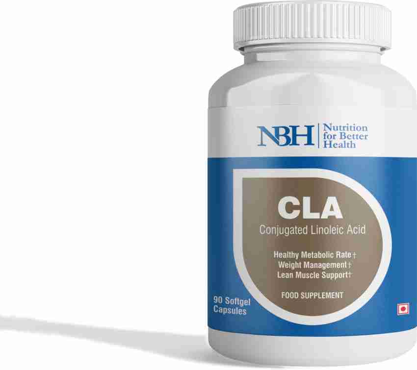 NBH CLA 1000mg with Conjugated Linoleic Acid 90 Softgel Capsules