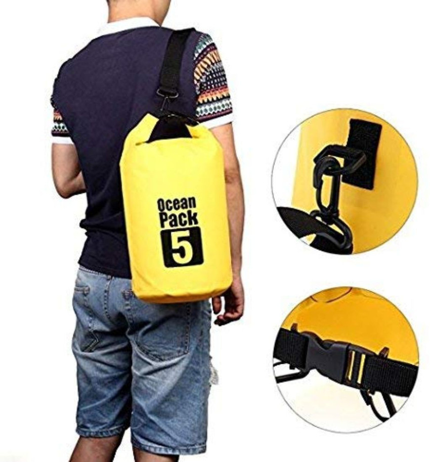 venja 5 Liter Outdoor Ocean Pack Waterproof Dry Bag Yellow Buy