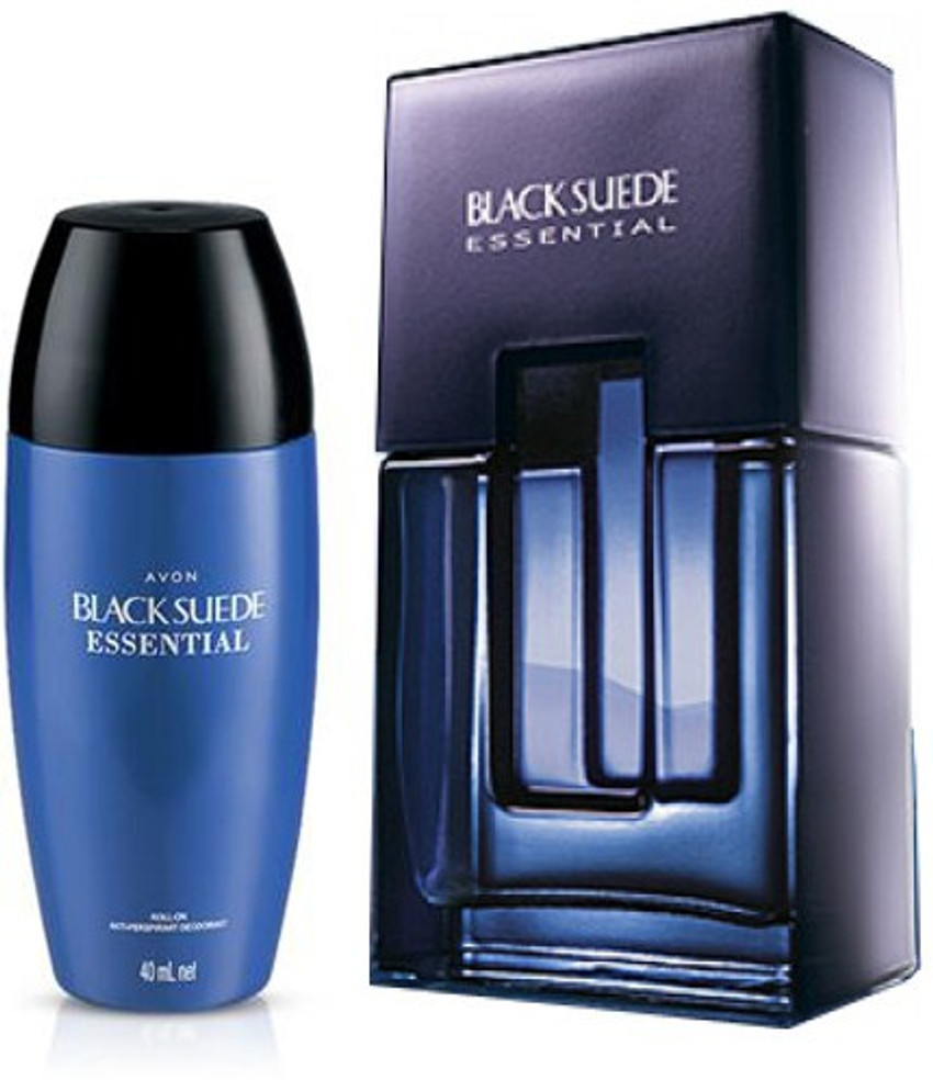 Black suede essential perfume sales