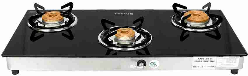 Faber gas stove jumbo 3bb deals ss