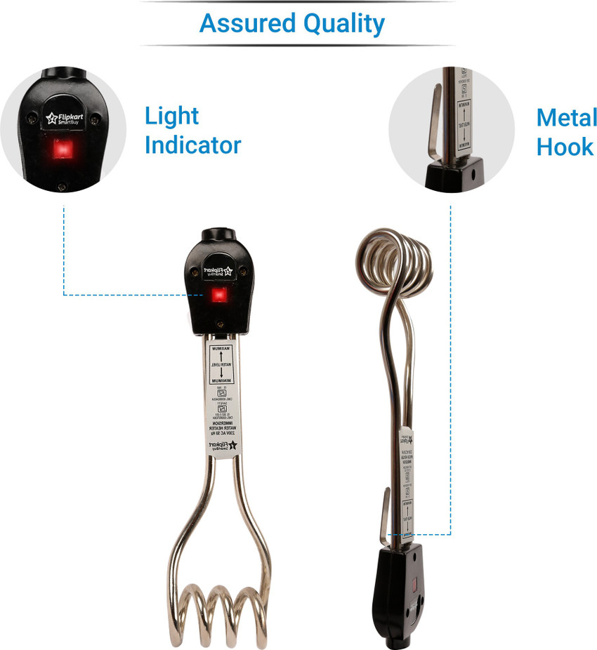 Flipkart SmartBuy ISI certified Shock-Proof 1500 W Immersion Heater Rod  Price in India - Buy Flipkart SmartBuy ISI certified Shock-Proof 1500 W Immersion  Heater Rod online at Flipkart.com