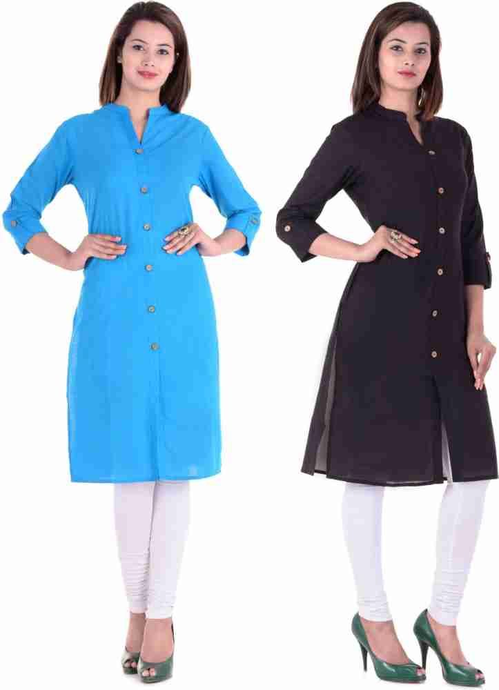 Blue hotsell kurti flipkart