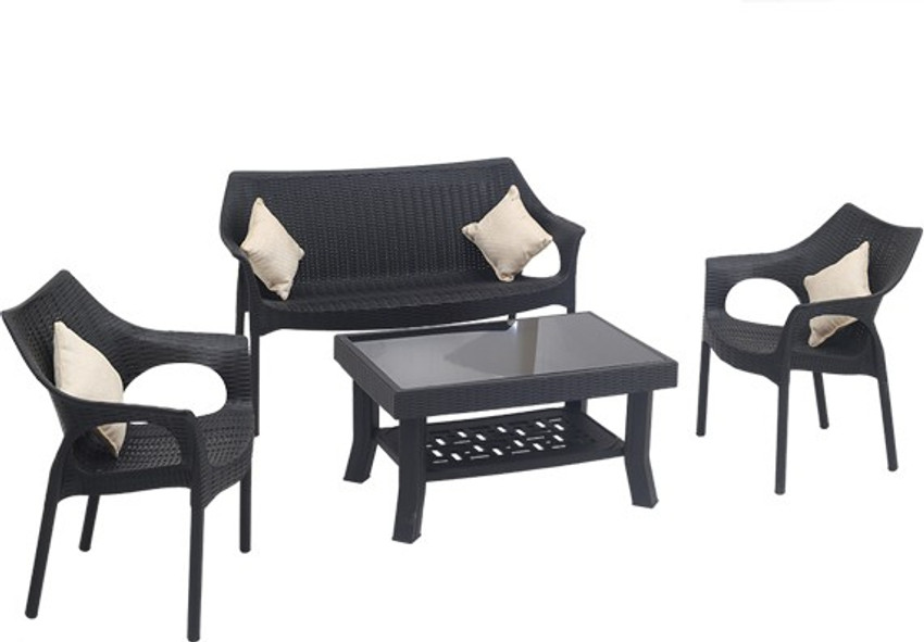Supreme plastic on sale chair table set
