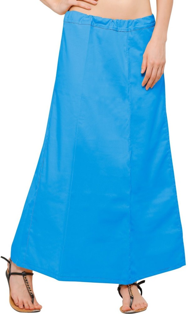 Guddan Pista & Beige Cotton Petticoat (Free Size) : : Fashion