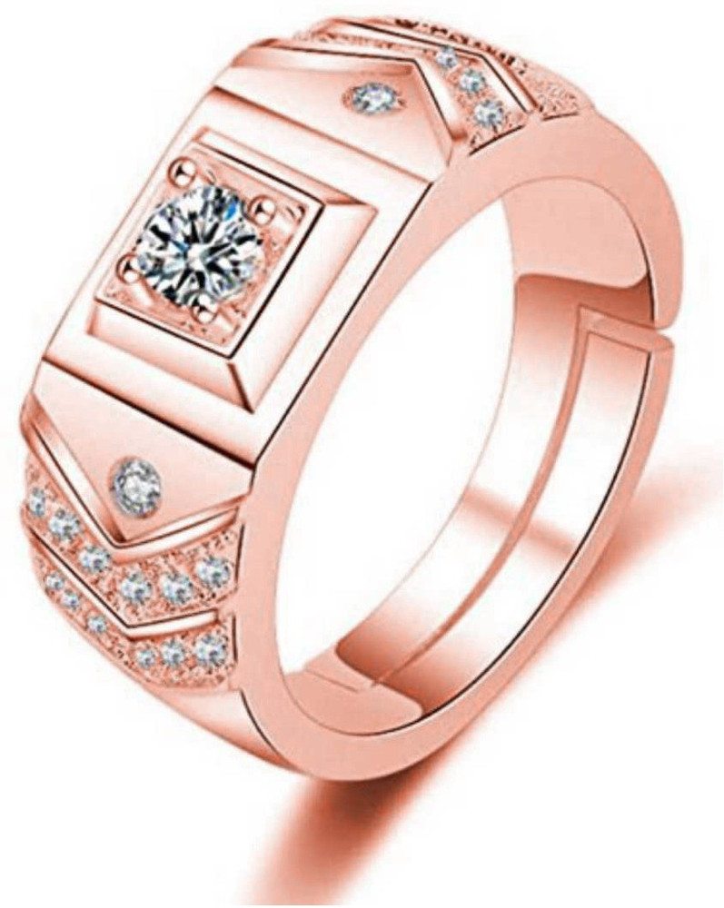 Rose gold mens rings for sale store