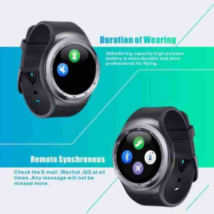 onshopie Watch with 4G Sim Card SD Card Smartwatch Price in India