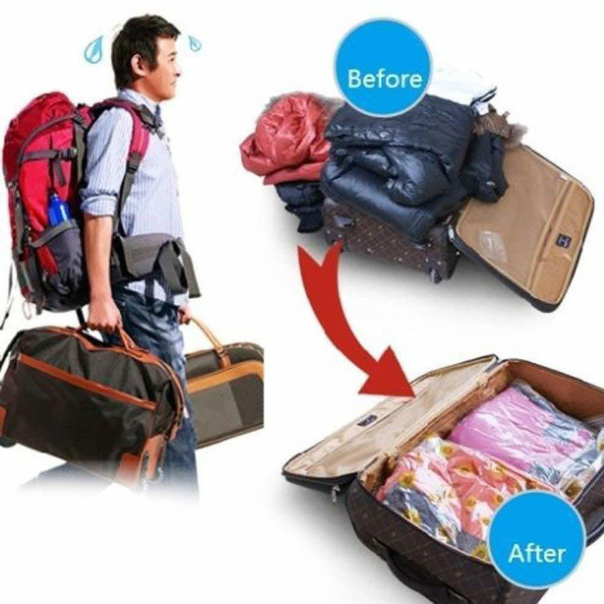 GLOBEX Vacuum Storage Bags for Clothes Bedding Travel Works