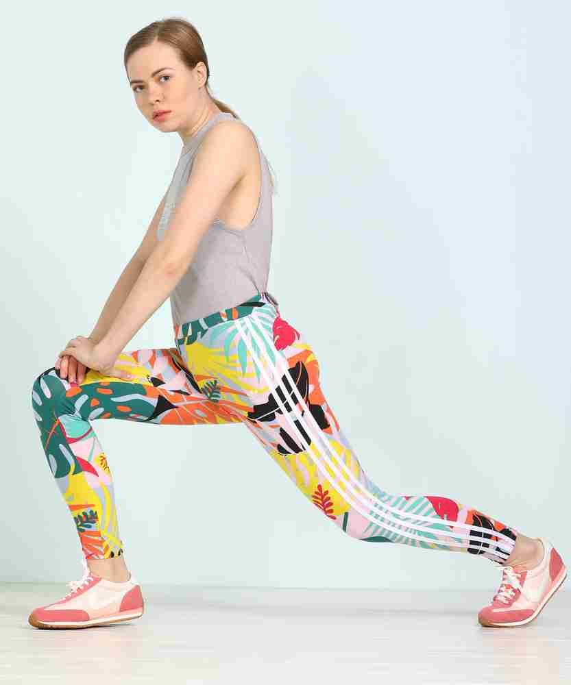 Adidas multicolor tights deals