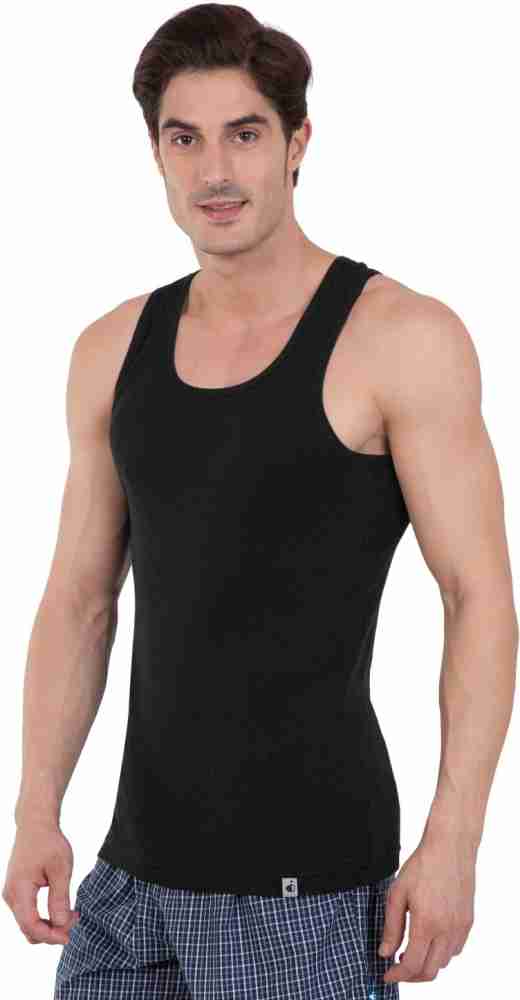 JOCKEY Men Vest - Buy BLACK JOCKEY Men Vest Online at Best Prices
