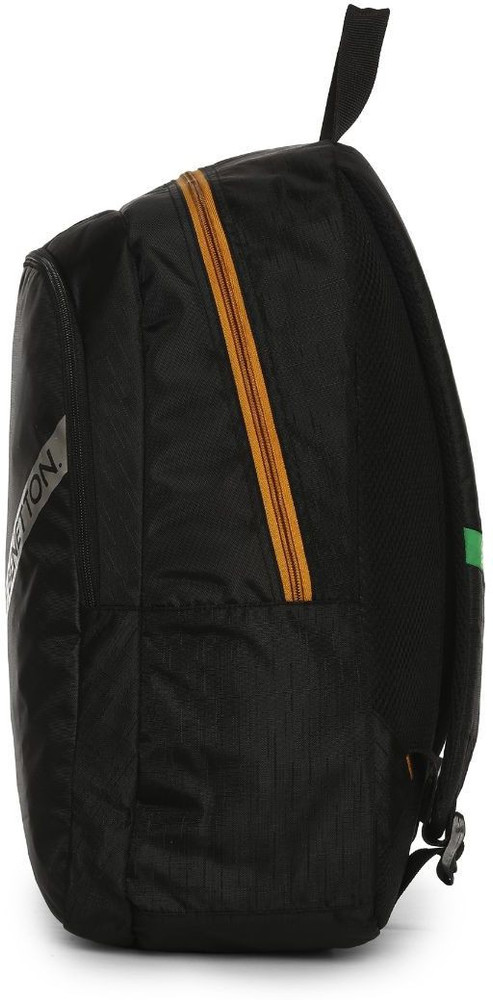 Black and gold backpacks for school cheap