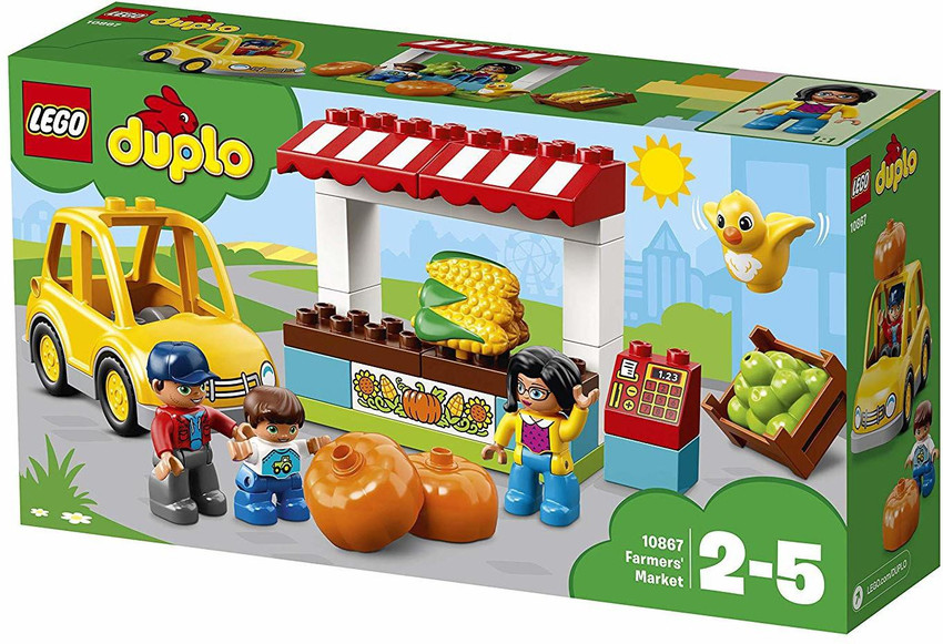 LEGO Duplo Town Farmers Market Building Blocks for Kids Duplo